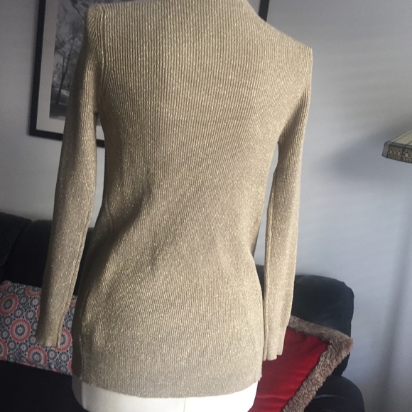 Zara Gold Cardigan Used in Good Cond. S - Picture 6 of 8